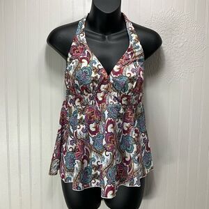 A SHORE FIT Tankini Top